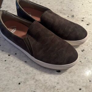 Dr. Scholl's Women's Camouflage Slip-On Flats